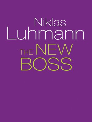 cover image of The New Boss
